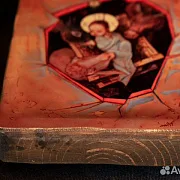В подарок: Иконка "Рождество Христово" Высотой 15 см — фотография 5