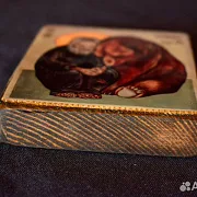 В подарок: Две дорожных иконки. Серафим и Спиридон — фотография 5