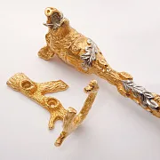 Декоративная ложка для обуви с рукоятью в виде кабана — оригинальный подарок — фотография 3