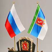 Подарочная каменная композиция «Герб» — фотография 2