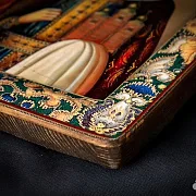 Икона "Святая Равноапостольная княгиня Ольга" — красивый подарок — фотография 6