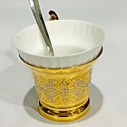 Кофейная пара "Узор". Златоуст. — необычный подарок — фотография 5