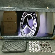Нарды под стеклом «Mercedes AMG» в подарок — фотография 9