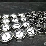 Стальные фишки для нард «Mercedes» — оригинальный подарок — фотография 5